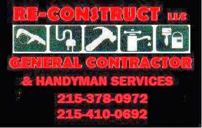 Re Construct LLC | Fountain rd, 215-378-0972 or 215-410-0692, Newtown, PA 18940 | Phone: (215) 410-0692