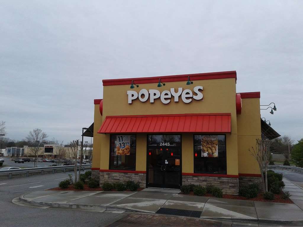 Popeyes Louisiana Kitchen | 2445 Cherry Rd, Rock Hill, SC 29732, USA | Phone: (803) 980-3942