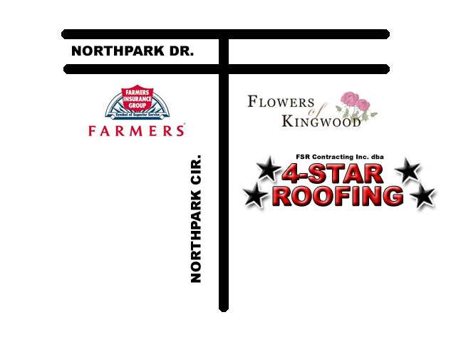 Four Star Roofing | 1962 Northpark Dr a, Kingwood, TX 77339, USA | Phone: (281) 359-7663