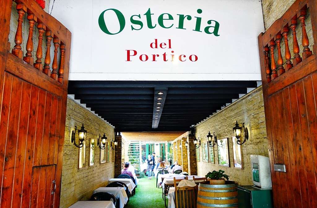 Osteria Del Portico | 7A High St, London W5 5DA, UK | Phone: 020 8840 3297