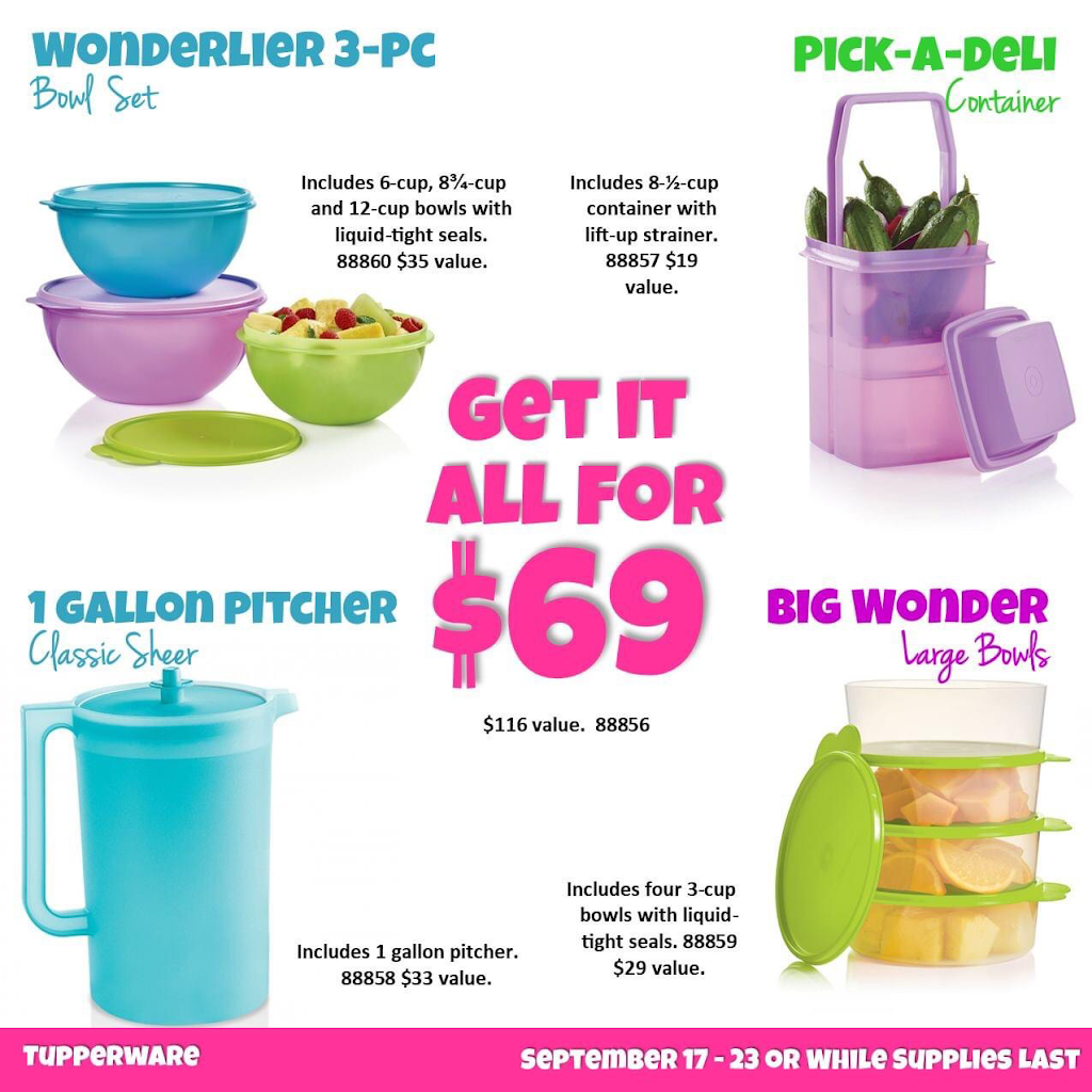 Tupperware | 12818 Reeder St, Overland Park, KS 66213, USA | Phone: (913) 707-9104