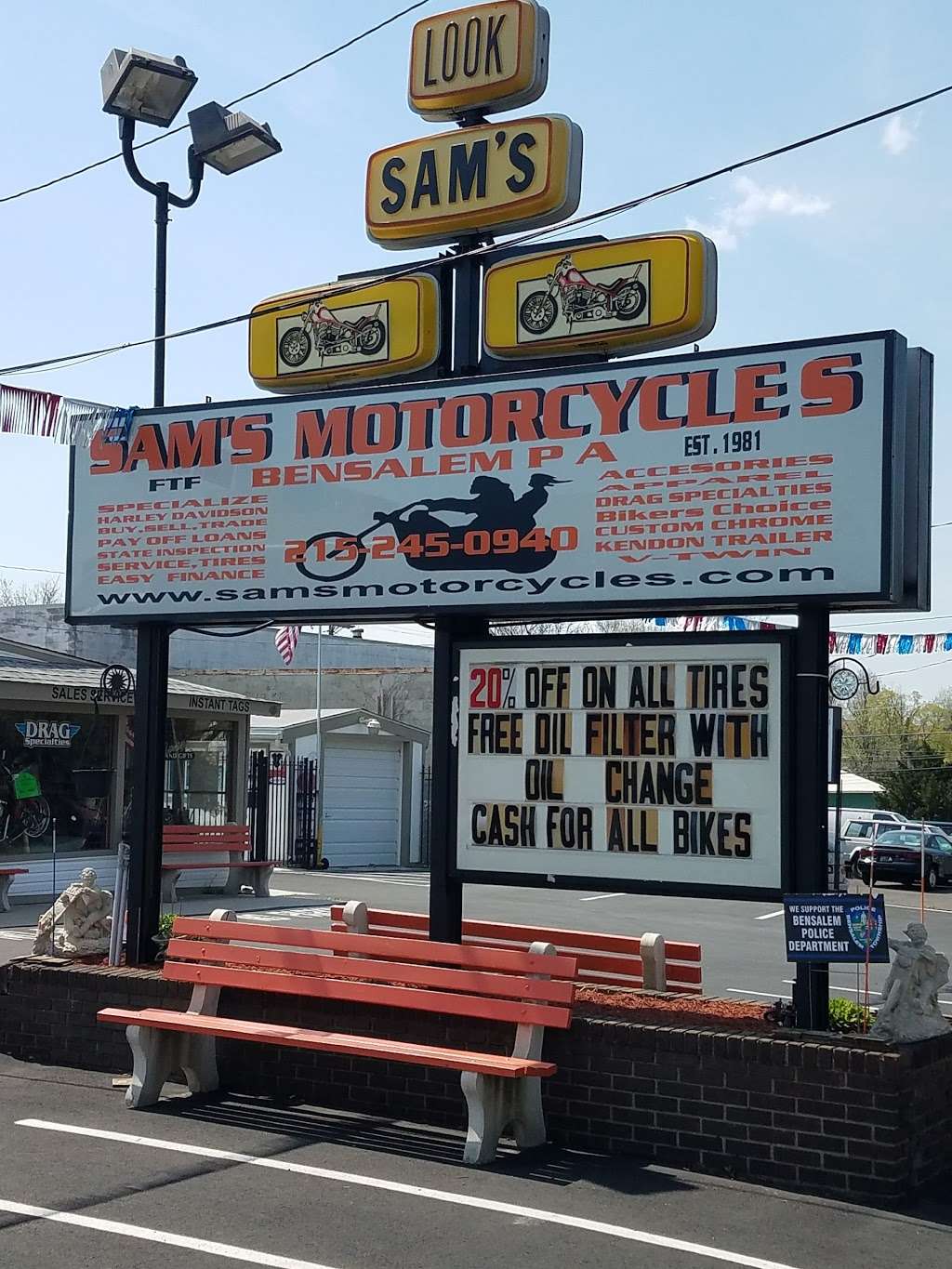 Sams Motorcycles | 5703, 2025 Bristol Pike, Bensalem, PA 19020 | Phone: (215) 245-0940