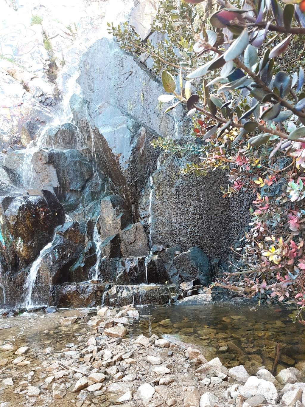 Graffity waterfall | 15346 Least Bells Ct, Riverside, CA 92503, USA