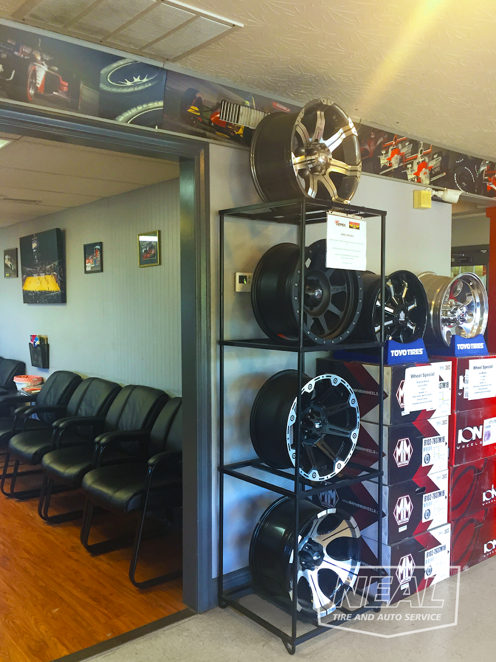 Neal Tire & Auto Service | 5200 State Rd 46, Bloomington, IN 47403, USA | Phone: (812) 876-8286