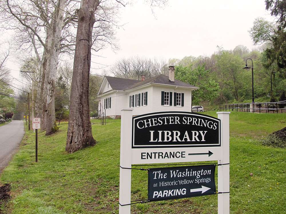 Chester Springs Library | 1709 Art School Rd, Chester Springs, PA 19425 | Phone: (610) 827-9212