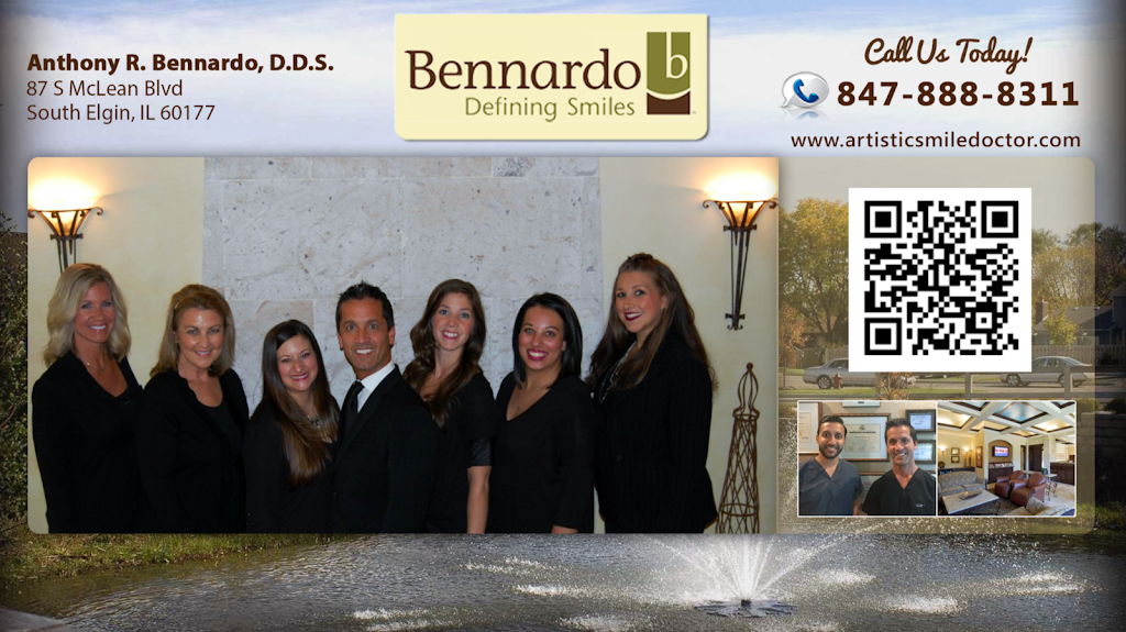 Anthony R. Bennardo, D.D.S. | 87 S McLean Blvd, South Elgin, IL 60177, USA | Phone: (847) 888-8311