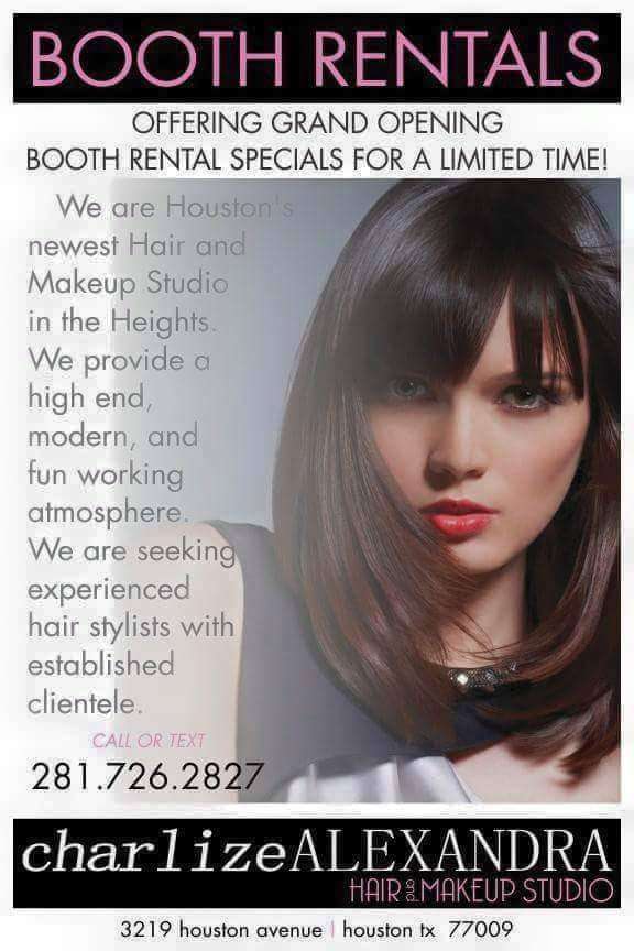 Charlize Alexandra Hair And Makeup Studio | 3219 Houston Ave, Houston, TX 77009, USA | Phone: (713) 861-1700