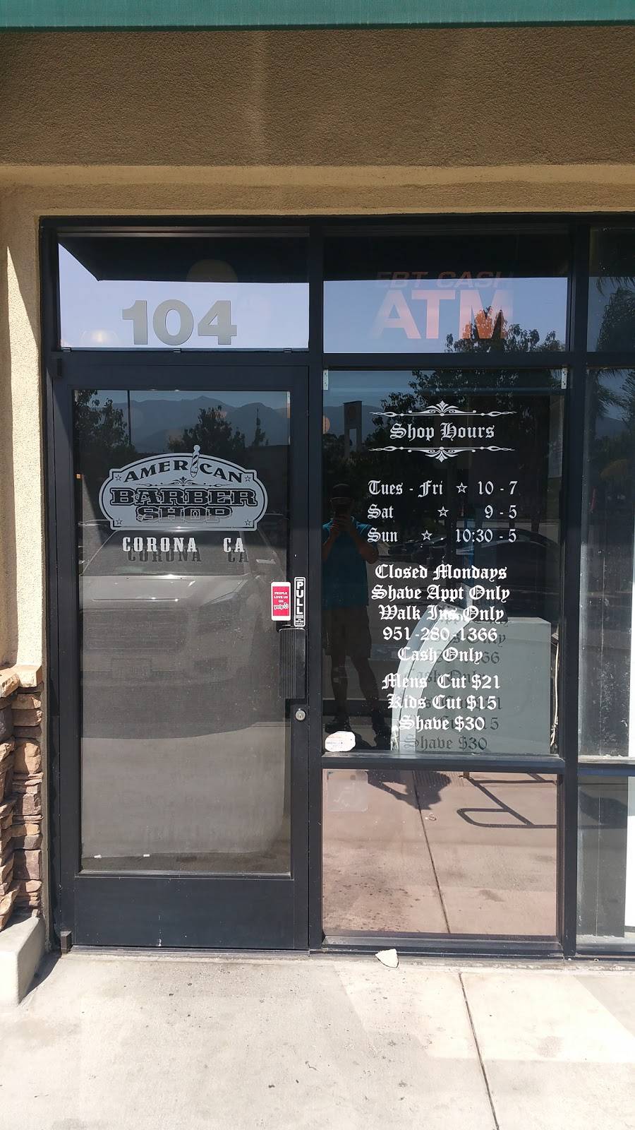 American Barber Shop | 1551 E Ontario Ave #104, Corona, CA 92881, USA | Phone: (951) 280-1366