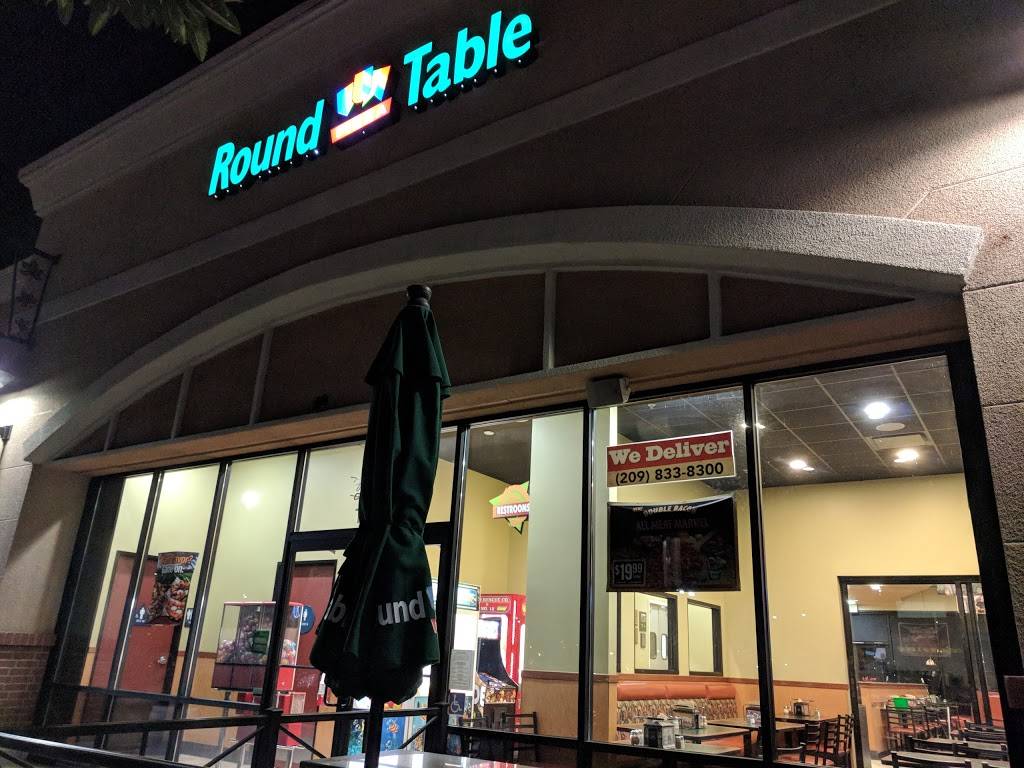 Round Table Pizza | 2630 S Tracy Blvd Ste 140, Tracy, CA 95376, USA | Phone: (209) 833-8300