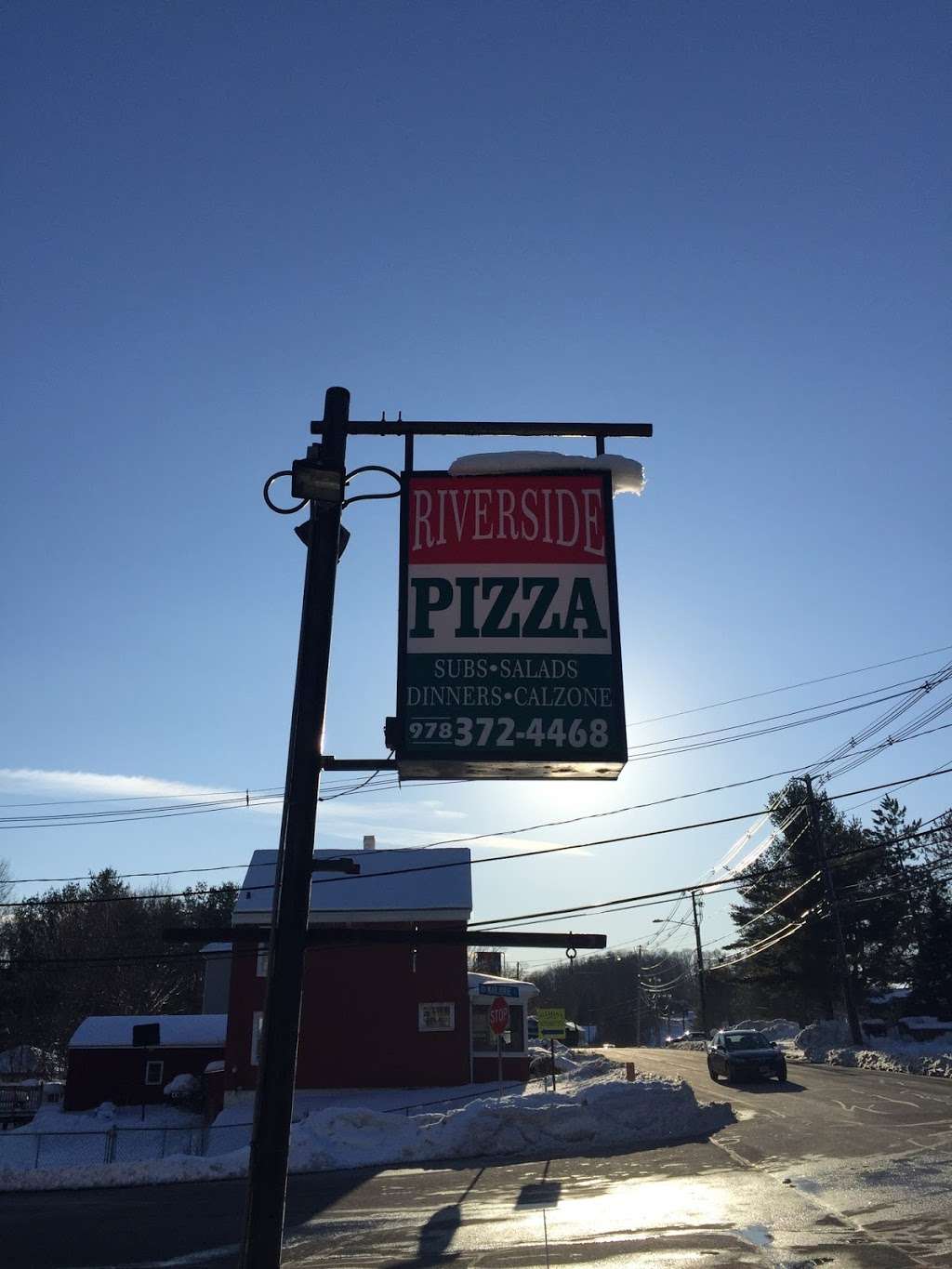 Riverside Pizza | 180 Main St, Groveland, MA 01834, USA | Phone: (978) 372-4468