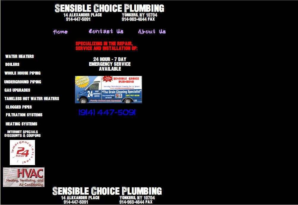 Sensible Choice Plumbing & Heating | 14 Alexander Pl, Yonkers, NY 10704, USA | Phone: (914) 447-5091