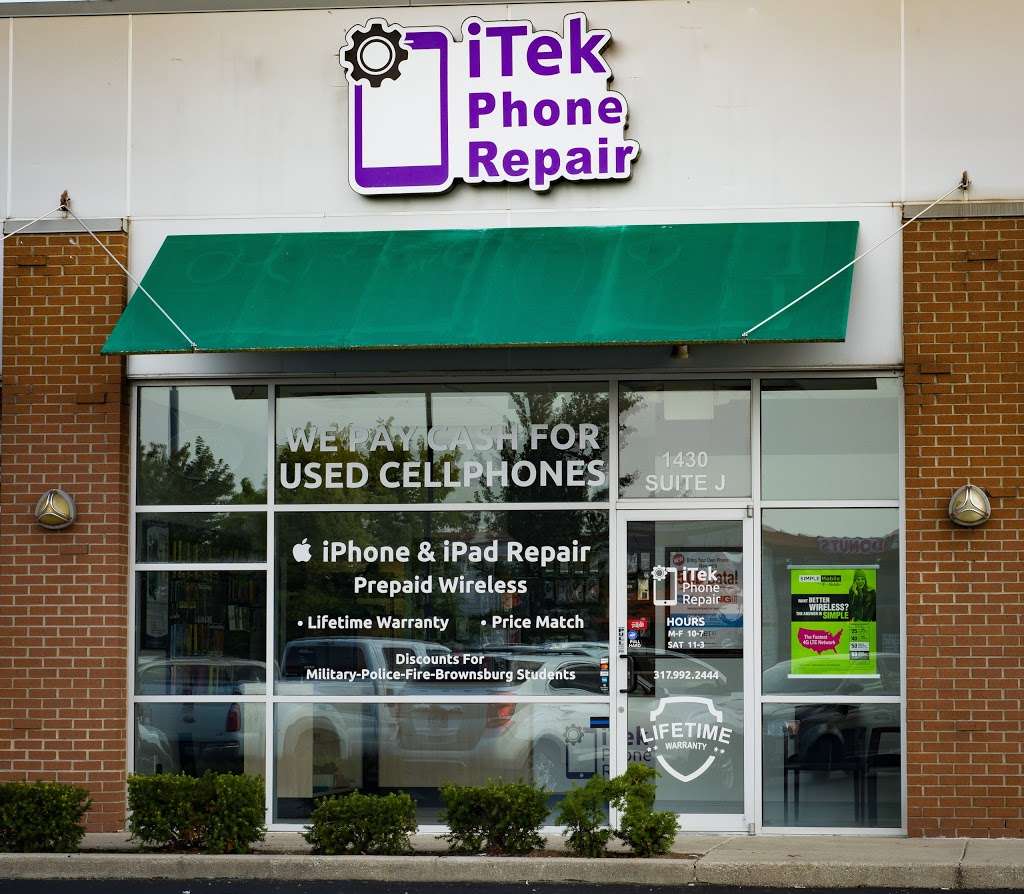iTek Phone Repair | 1430 N Green St Suite J, Brownsburg, IN 46112, USA | Phone: (317) 992-2444