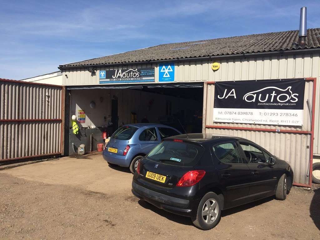 J A Autos | Kilmarnock Farm, Charlwood Rd, Crawley RH11 0JY, UK | Phone: 01293 278346