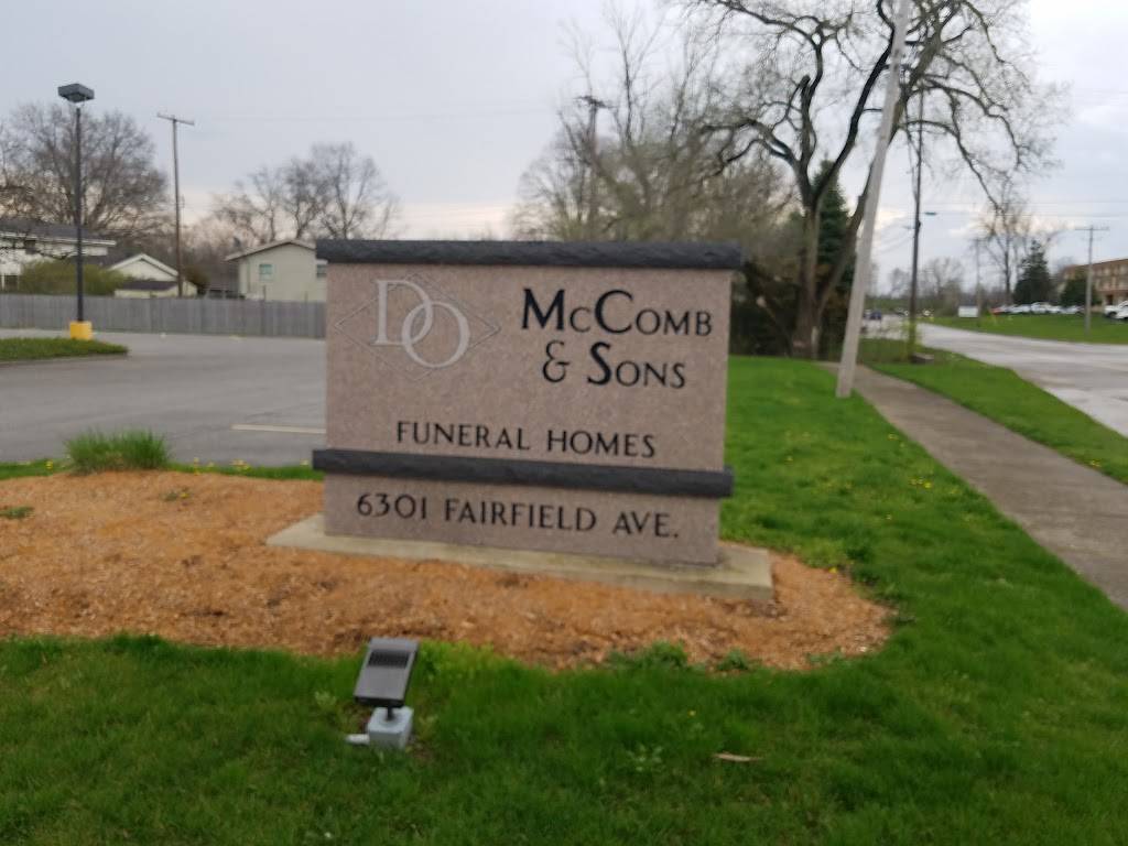 D.O. McComb & Sons Funeral Homes - Foster Park | 6301 Fairfield Ave, Fort Wayne, IN 46807, USA | Phone: (260) 426-9494