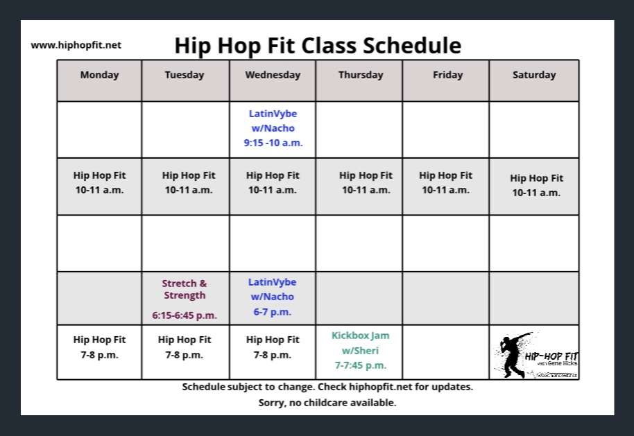 Hip Hop Fit with Gene Hicks | 10204 Werch Dr #305, Woodridge, IL 60517 | Phone: (630) 312-8732