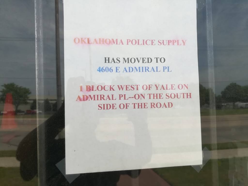 Oklahoma Police Supply | 4606 E Admiral Blvd, Tulsa, OK 74115, USA | Phone: (918) 836-8027