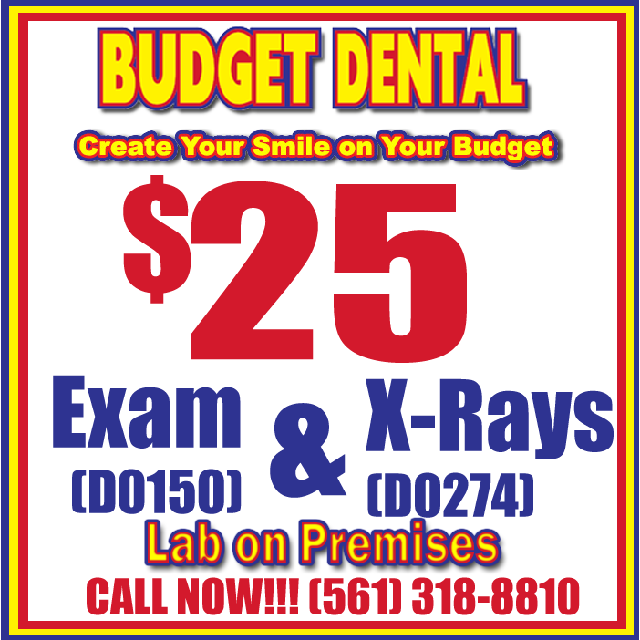 Budget Dental | 5200 10th Ave N, Greenacres, FL 33463, USA | Phone: (561) 600-4759