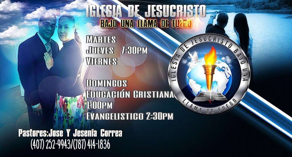 Iglesia De Jesucristo Bajo Una Llama De Fuego Inc | 910 Sand Lake Rd #11, Altamonte Springs, FL 32714 | Phone: (407) 252-9943