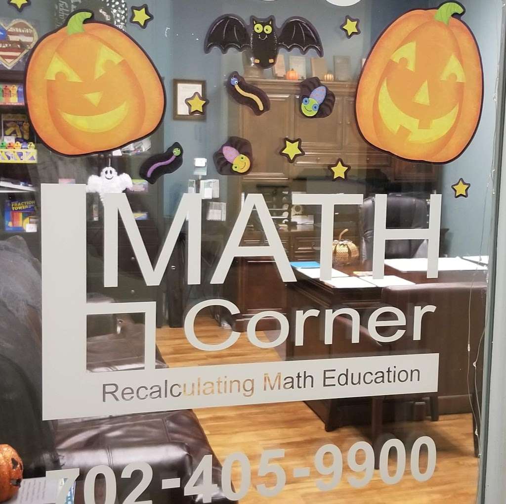 Math Corner | 7570 Norman Rockwell Ln #250, Las Vegas, NV 89143 | Phone: (702) 405-9900