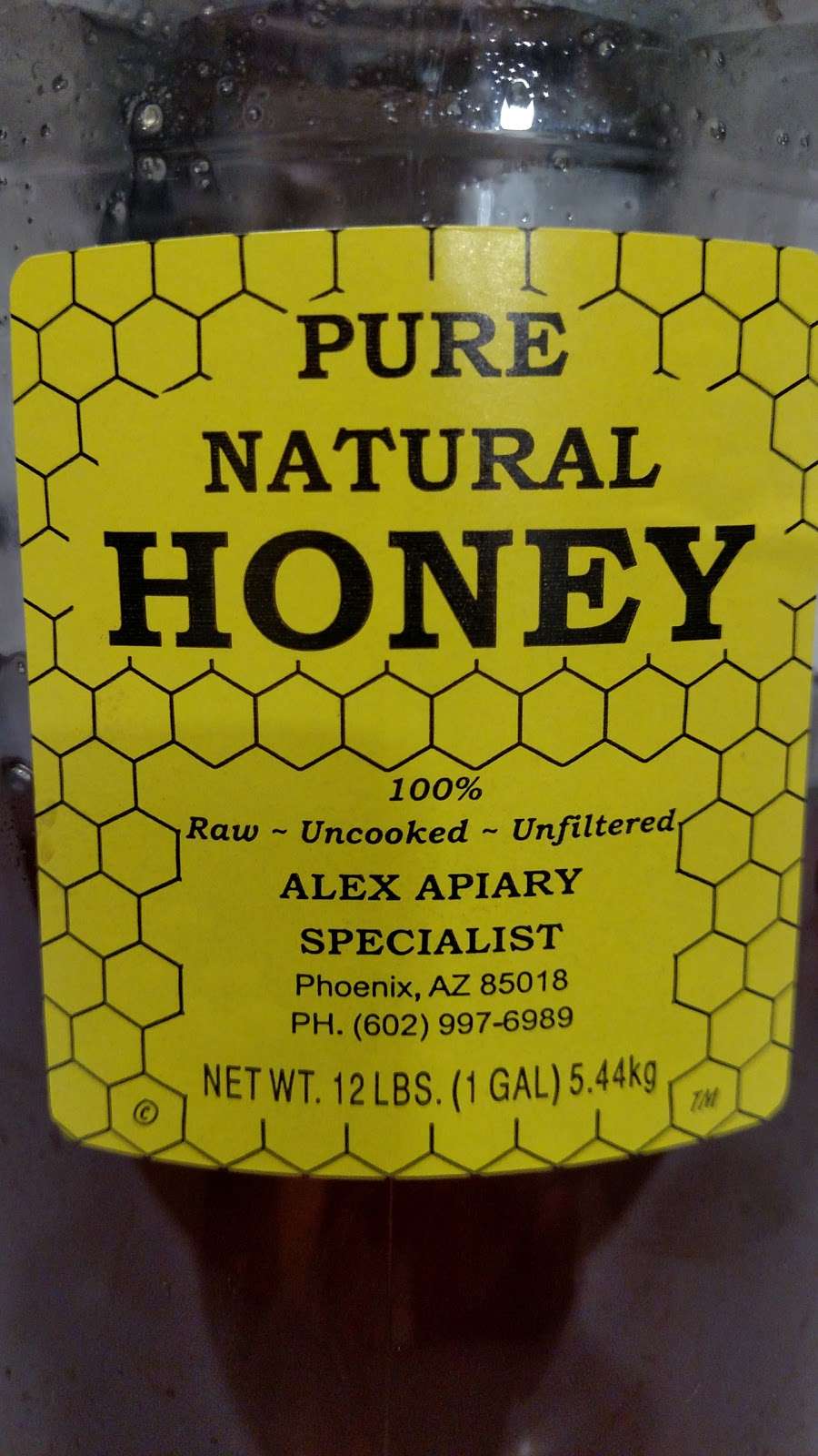 Raw, Unfiltered Arizona Honey | 17824 N 42nd Pl, Phoenix, AZ 85032, USA | Phone: (602) 316-1846