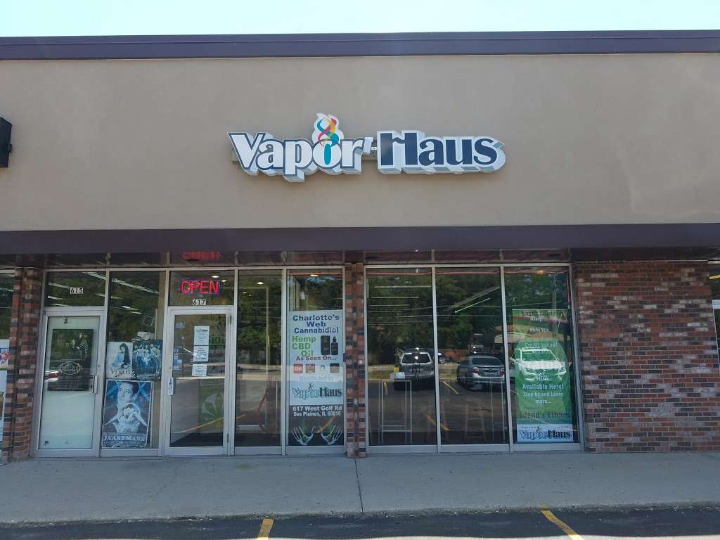 Vapor Haus CBD & Kratom | 617 W Golf Rd, Des Plaines, IL 60016 | Phone: (847) 718-6201