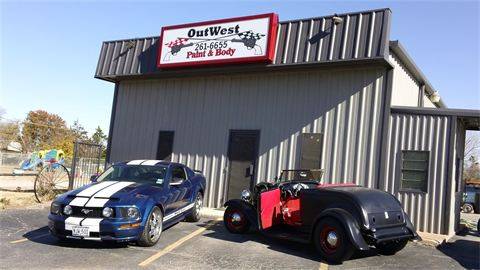 Out West Paint & Body | 110 N Morgan Rd, Mustang, OK 73064, USA | Phone: (405) 261-6655