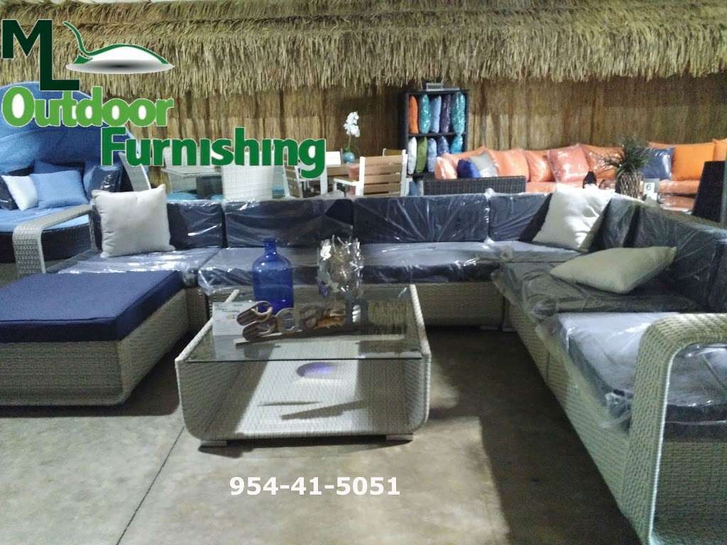 ML Outdoor Furnishing | 21011 Johnson St #105, Pembroke Pines, FL 33029, USA | Phone: (954) 441-5051