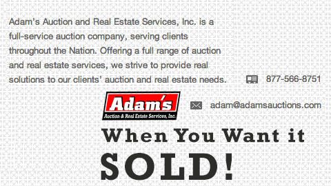 Adams Auction & Real Estate Services, Inc. | 1550 E, IL-15, Belleville, IL 62221, USA | Phone: (618) 234-8751