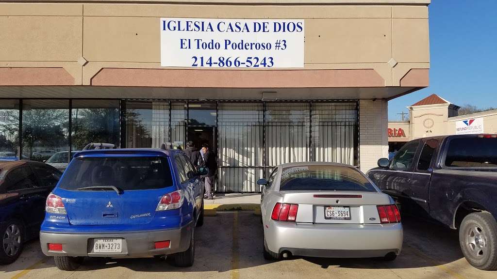 Iglesia Casa de Dios El Todopoderoso #3 | 239 W Tidwell Rd, Houston, TX 77022, USA | Phone: (214) 866-5243