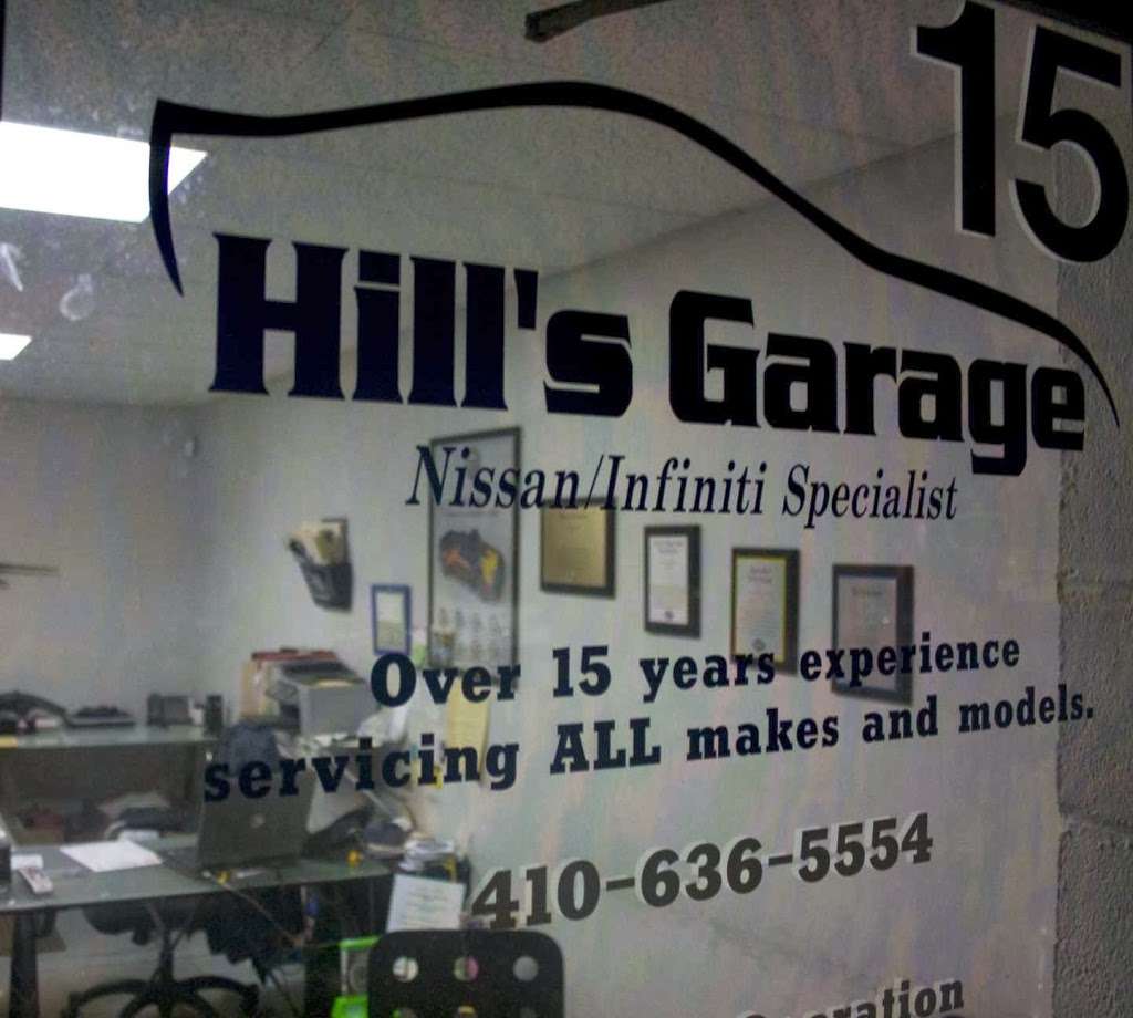 Hills Garage | 2319 Mountain Rd, Pasadena, MD 21122, USA | Phone: (410) 540-9199