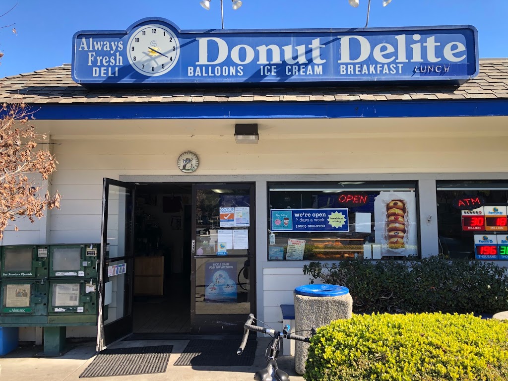 Donut Delite | 732 Willow Rd, Menlo Park, CA 94025, USA | Phone: (650) 322-9789