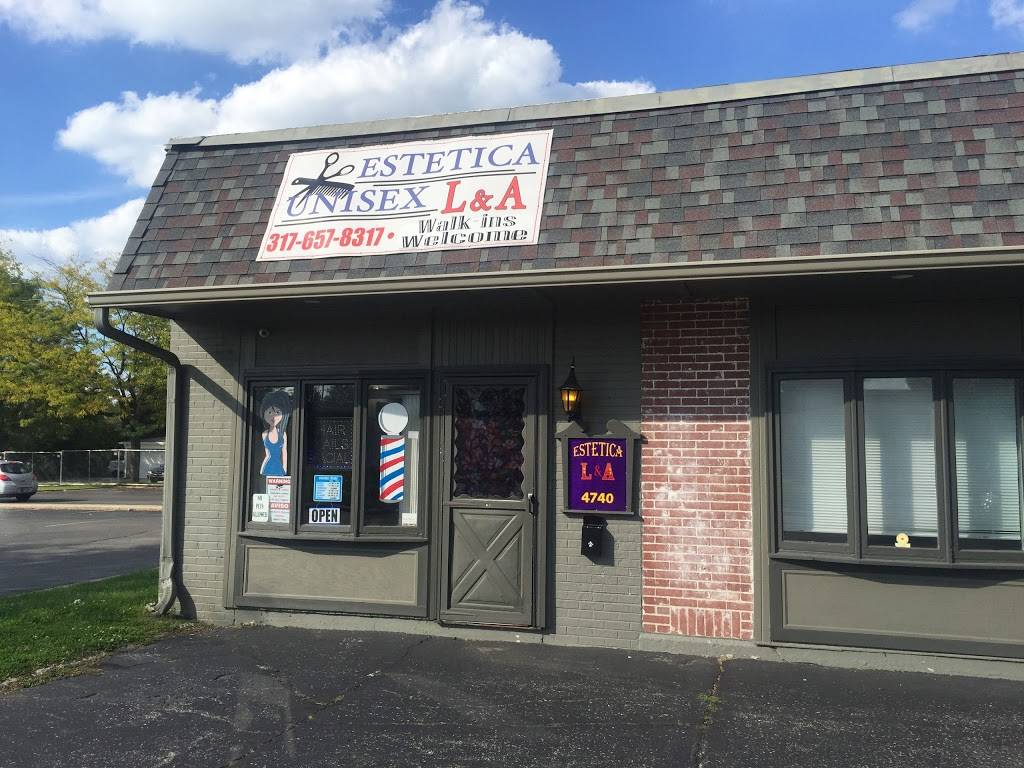 Estetica Unisex L&A | 4740 E 10th St, Indianapolis, IN 46201, USA | Phone: (317) 657-8317