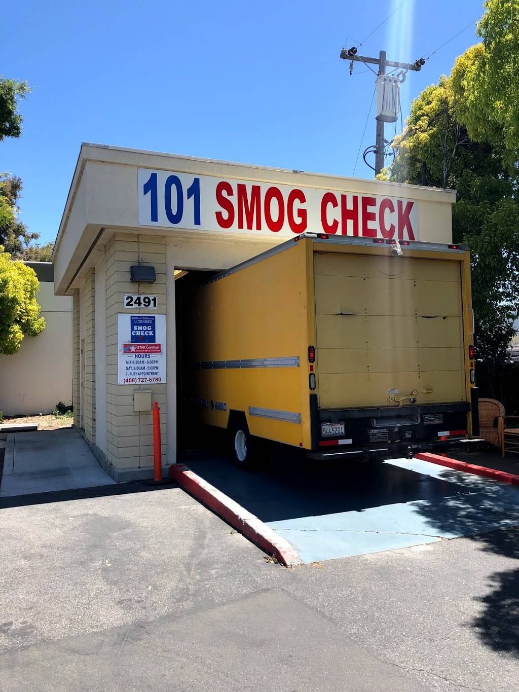 101 Smog Check | 2491 De La Cruz Blvd, Santa Clara, CA 95050 | Phone: (408) 727-6780