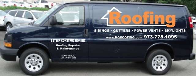 HQ Roofing - Better Construction | 2, 525 Lafayette Ave, Hawthorne, NJ 07506 | Phone: (973) 778-1095