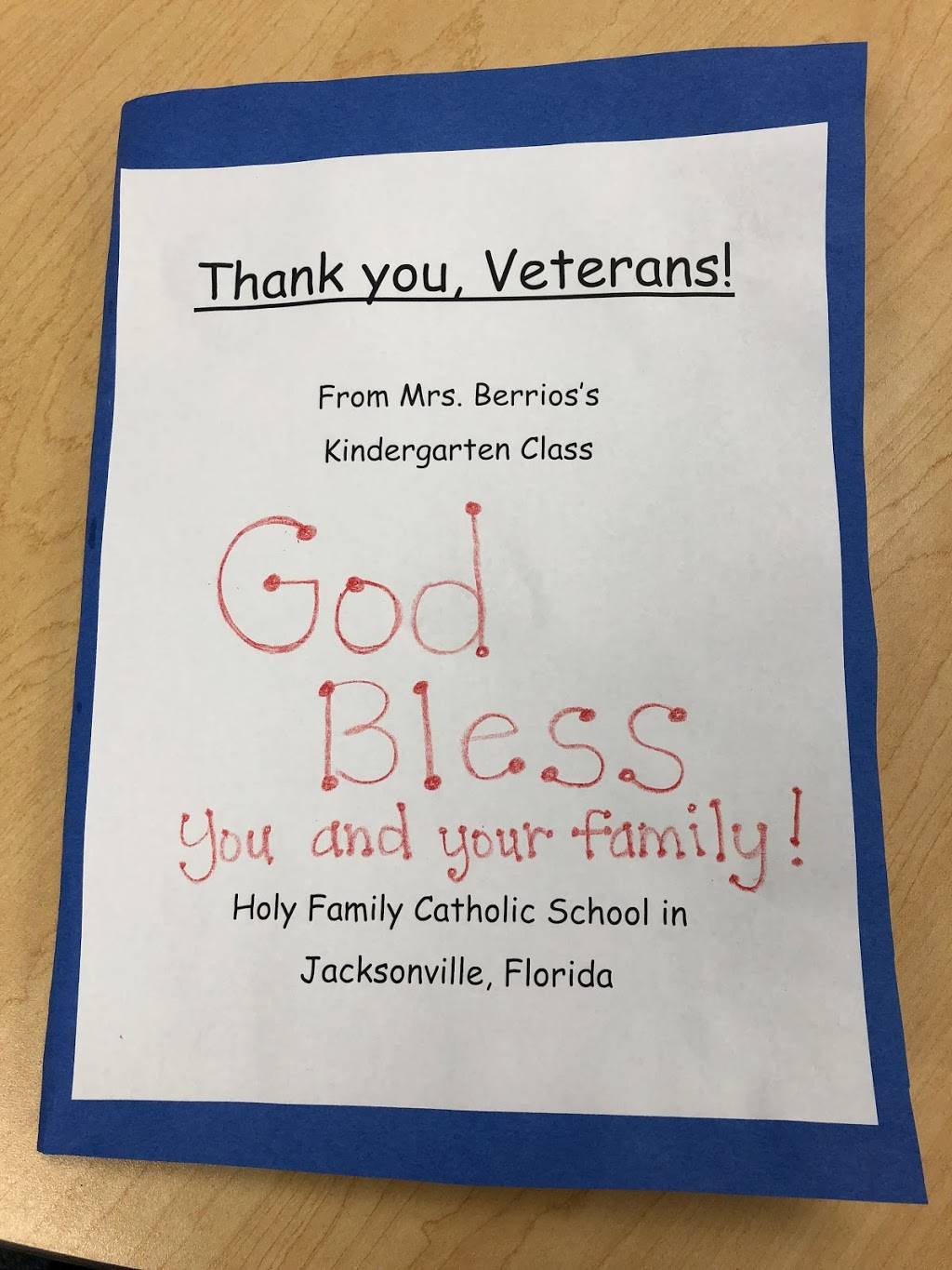 Holy Family Catholic School | 9800 Baymeadows Rd # 3, Jacksonville, FL 32256 | Phone: (904) 645-9875