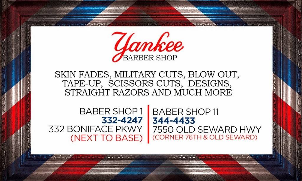 Yankee Barber Shop, Boniface Pkwy. | 332 Boniface Pkwy, Anchorage, AK 99504, USA | Phone: (907) 332-4247