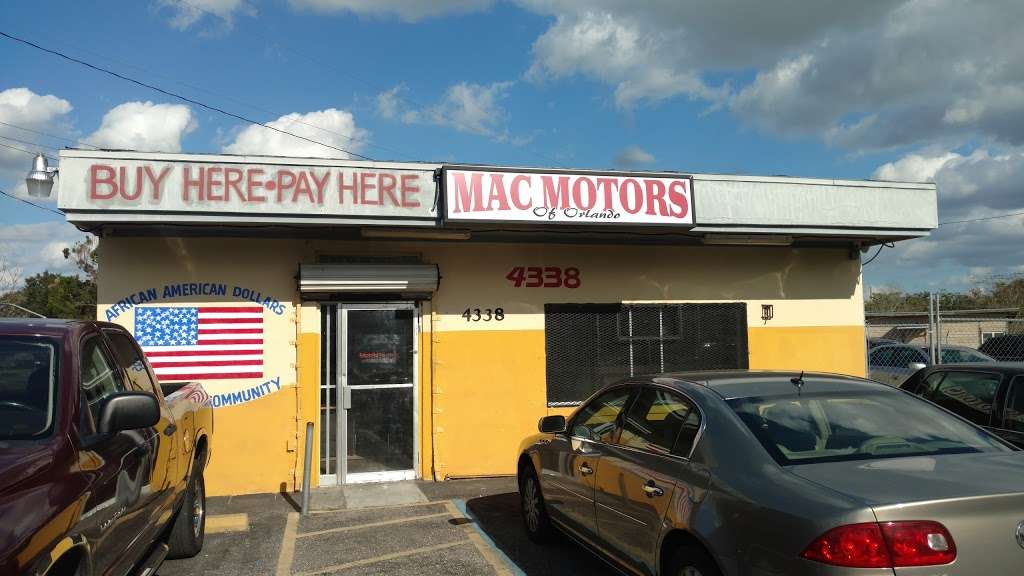 Mac Motors of Orlando | 4338 Lenox Blvd, Orlando, FL 32811, USA | Phone: (407) 296-6266