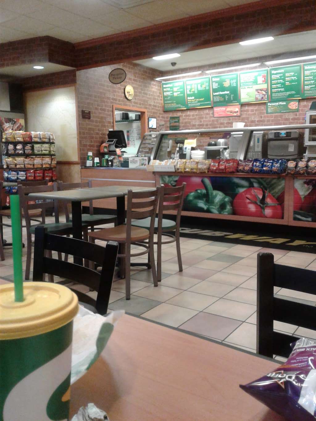 Subway Restaurants | 2400 Market St, Linwood, PA 19061, USA | Phone: (484) 816-0791