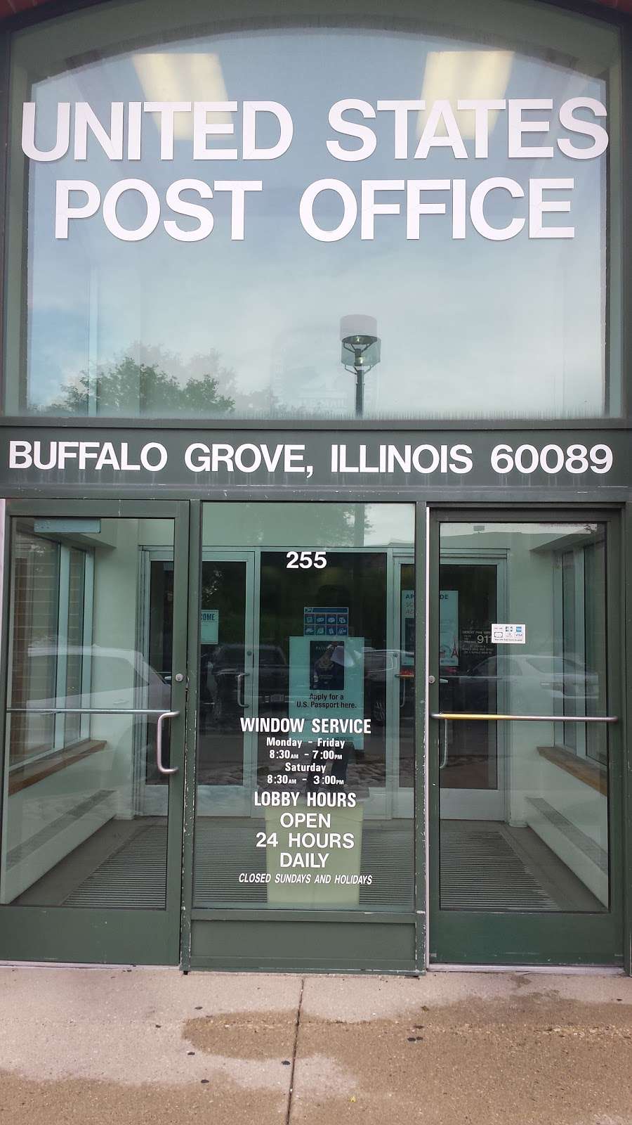 United States Postal Service | 255 N Buffalo Grove Rd, Buffalo Grove, IL 60089, USA | Phone: (800) 275-8777