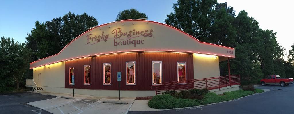 Frisky Business Boutique | 1720 New Raleigh Hwy, Durham, NC 27703, USA | Phone: (919) 957-4441