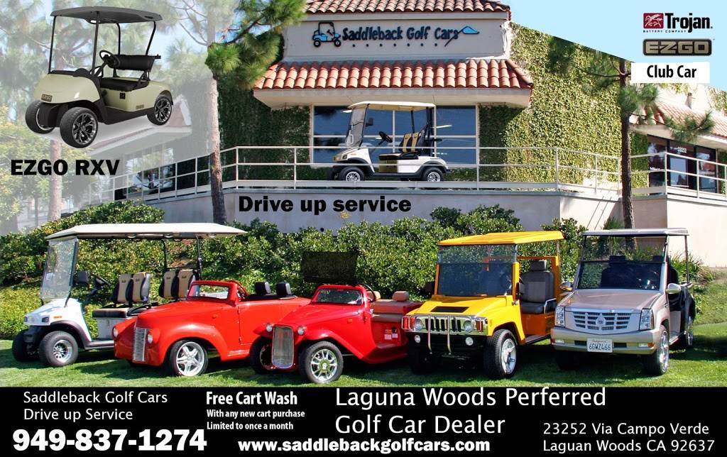 Saddleback Golf Cars | 23252 Via Campo Verde, Laguna Woods, CA 92637 | Phone: (949) 837-1274