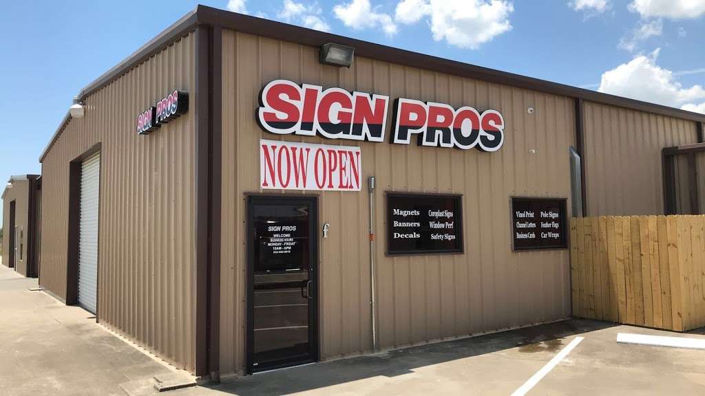 Sign Pros Baytown | 10902 I-10, F, Baytown, TX 77523, USA | Phone: (832) 860-9810