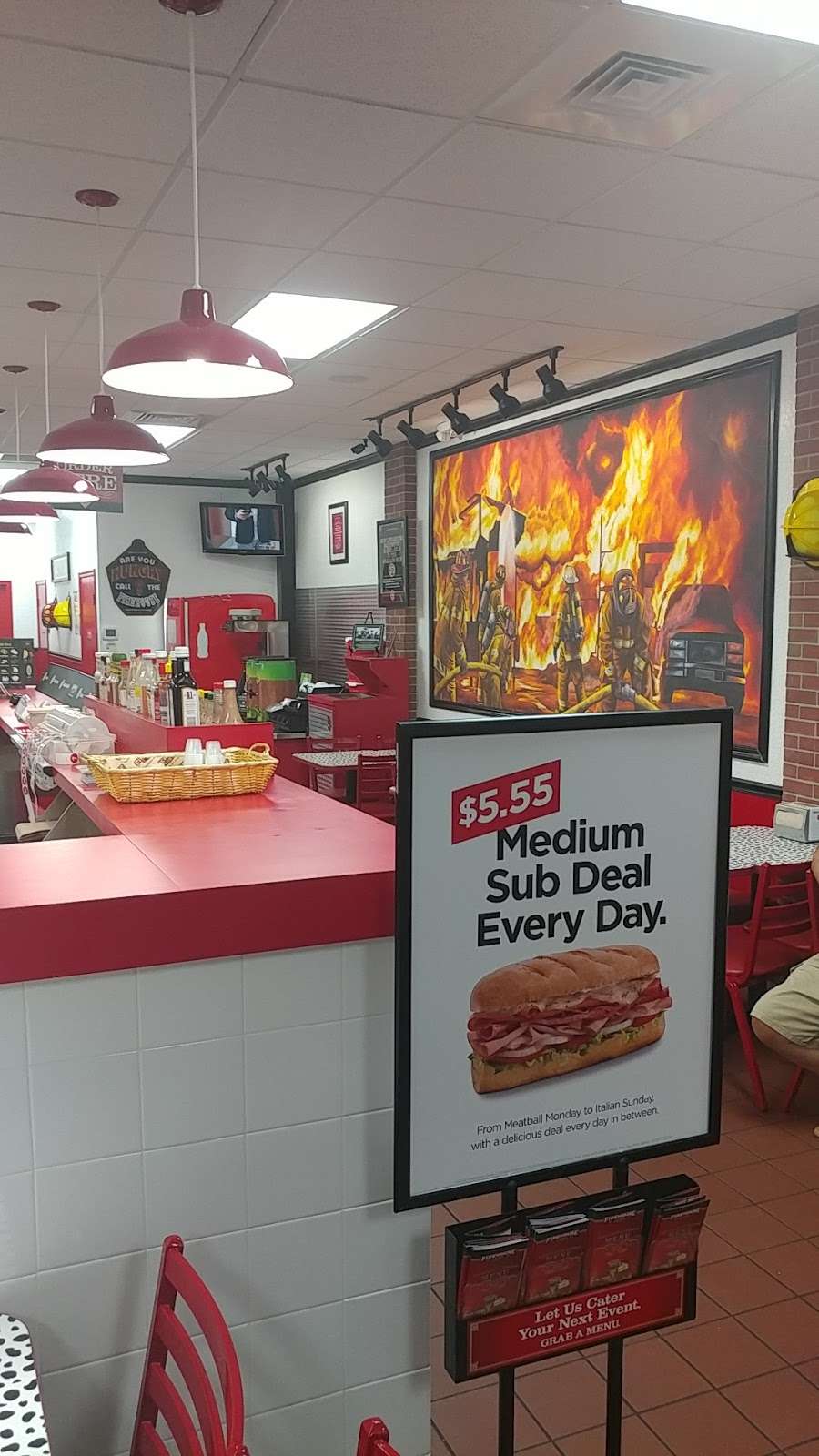 Firehouse Subs | 2070 N University Dr, Coral Springs, FL 33071, USA | Phone: (954) 575-0026