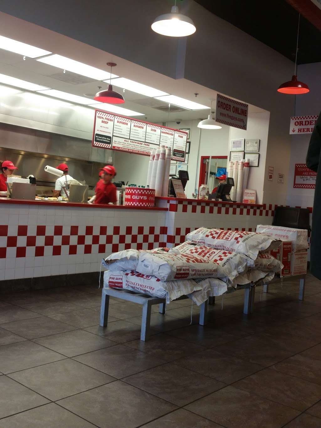 Five Guys | 2319 Hanover Pike, Hampstead, MD 21074, USA | Phone: (410) 374-8484