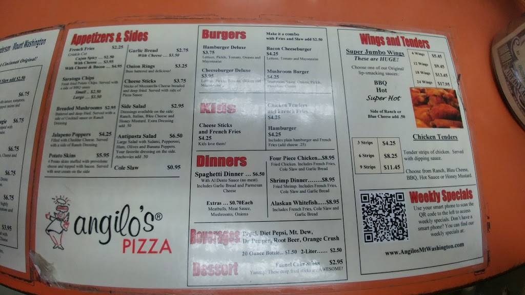 Angilos Pizza | 2749 6403, Salem Rd, Cincinnati, OH 45230, USA | Phone: (513) 231-0281