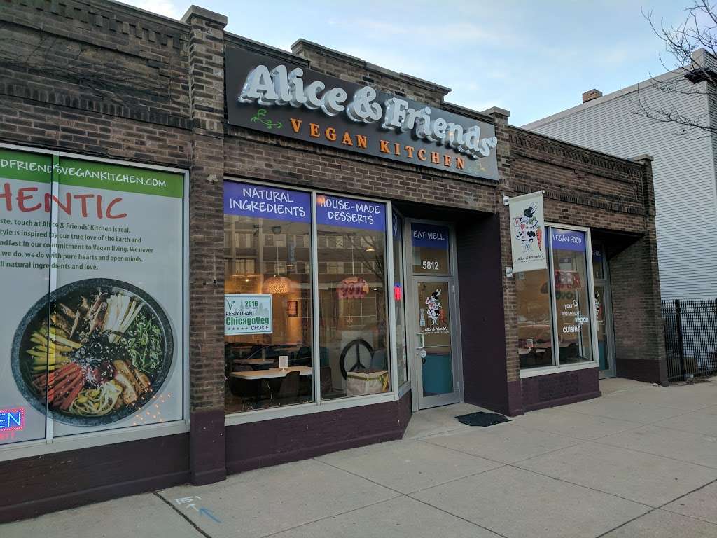 Alice & Friends Vegan Kitchen | 5812 N Broadway, Chicago, IL 60660, USA | Phone: (773) 275-8797