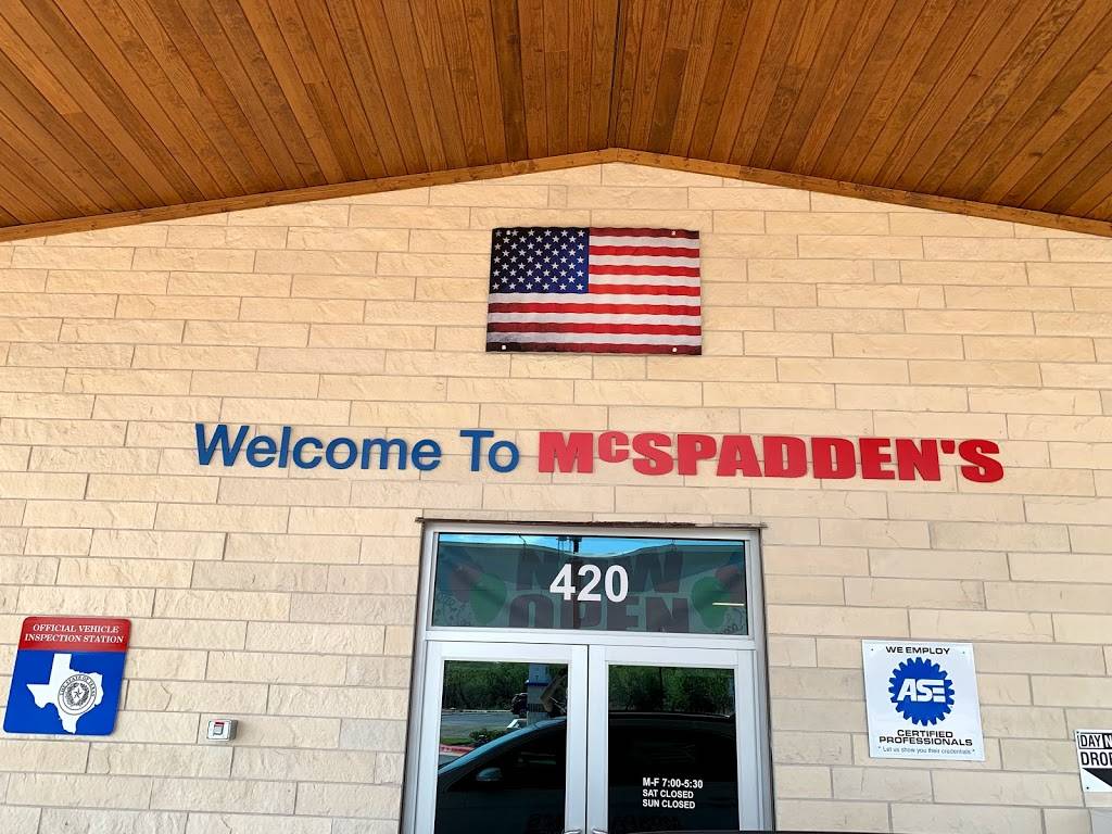 McSpaddens Tire & Automotive | 420 South, Farm to Market 1626, Buda, TX 78610, USA | Phone: (512) 523-9800