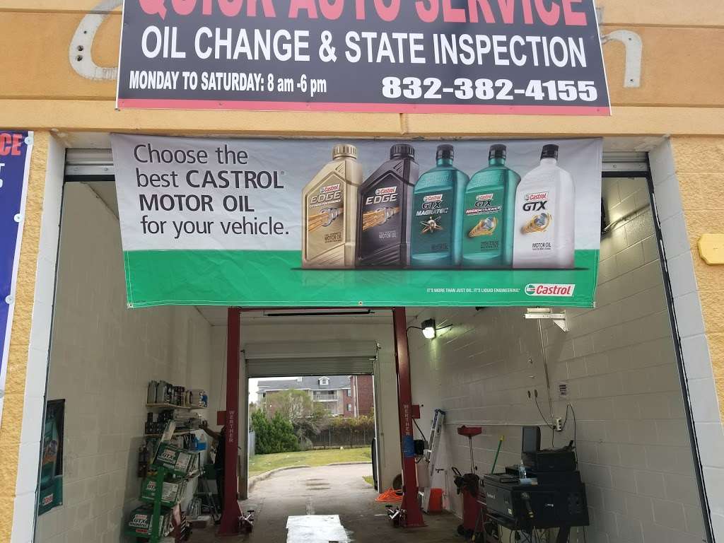 Quick Auto Service & State Inspection | 14009 FM 1464 Rd D, Sugar Land, TX 77498, USA | Phone: (832) 382-4155