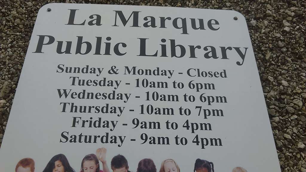 La Marque Public Library | 1011 Bayou Rd, La Marque, TX 77568 | Phone: (409) 938-9270