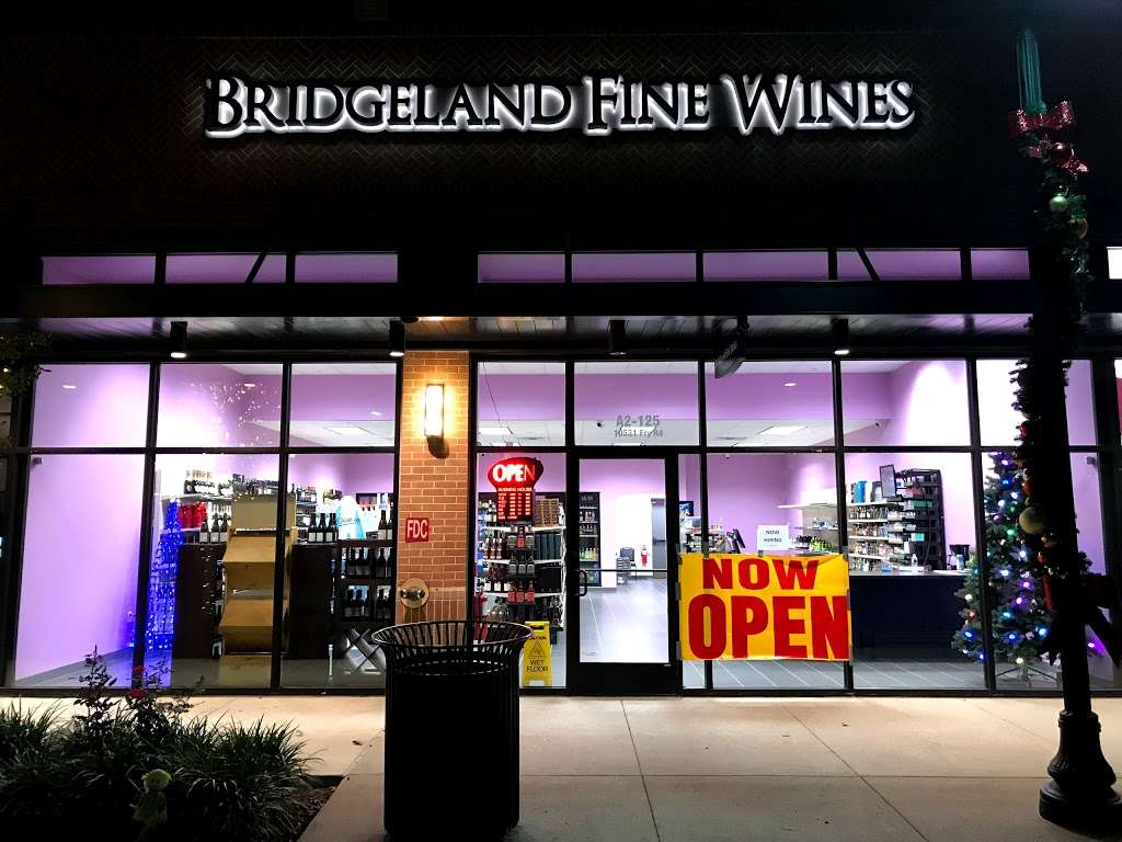 Bridgeland Fine Wines & Liquor | 10531 Fry Rd a2-125, Cypress, TX 77433, USA | Phone: (281) 746-2663